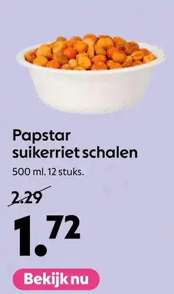 AllesZ Papstar suikerriet schalen aanbieding