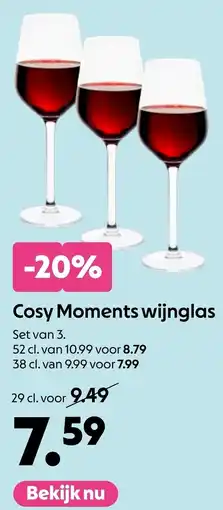 AllesZ Cosy Moments wijnglas aanbieding