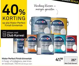 Karwei Histor perfect finish binnenlak aanbieding