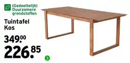 GAMMA Kos tuintafel aanbieding