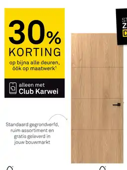 Karwei Lundia binnendeur Linj En CA01 aanbieding