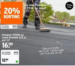 GAMMA Pandser epdm op maat aanbieding