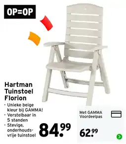 GAMMA Hartman Tuinstoel Florion aanbieding