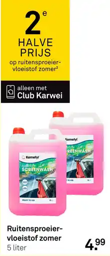 Karwei Ruitensproeier Vloeistof Zomer aanbieding