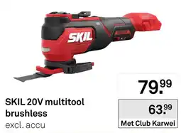 Karwei SKIL 20V multitool brushless aanbieding