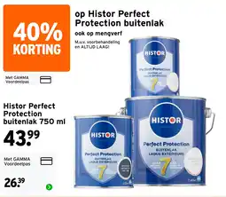 GAMMA Histor Perfect Protection Buitenlak aanbieding