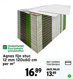 GAMMA Agnes fijn stuc aanbieding