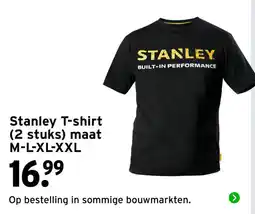 GAMMA Stanley T-shirt aanbieding