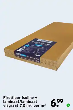 GAMMA Firstfloor Isoline + laminaat/laminaat aanbieding