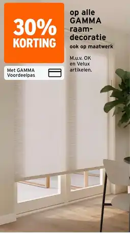 GAMMA Gamma Raamdecoratie aanbieding