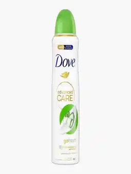Flink Dove Cucumber deodorant spray aanbieding