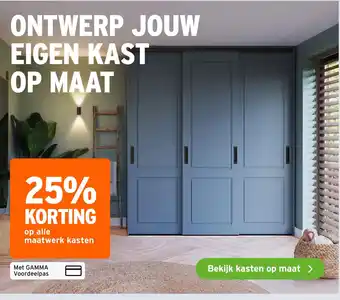 GAMMA gamma kasten aanbieding