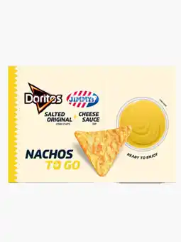 Flink Jimmy's Doritos naturel met cheesedip to go aanbieding
