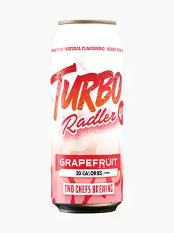 Flink Two Chefs Turbo Radler - Grapefruit aanbieding
