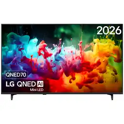 MediaMarkt LG Ai 55qned70b6c - Ultra Hd 4k Mini-led-tv 55 Inch 2026 aanbieding
