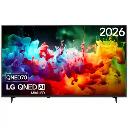 MediaMarkt LG Ai 65qned70b6c - Ultra Hd 4k Mini-led-tv 65 Inch 2026 aanbieding