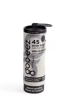 Pets Place Goo-Eez Eco-Friendly Poepzak - Poepzakjes - Grijs 45 stuks aanbieding