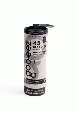 Pets Place Goo-Eez Eco-Friendly Poepzak - Poepzakjes - Grijs 70 stuks aanbieding