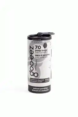 Pets Place Goo-Eez Eco-Friendly Poepzak - Poepzakjes - Grijs 70 stuks aanbieding