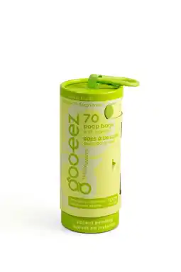 Pets Place Goo-Eez Eco-Friendly Poepzak - Poepzakjes - Groen 70 stuks aanbieding