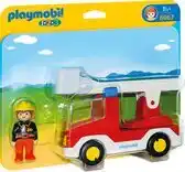 Bol.com PLAYMOBIL 1.2.3 Brandweerwagen met ladder - 6967 aanbieding