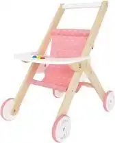Bol.com Hape - Stroller - Houten poppenwagen buggy aanbieding