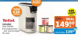 Albert Heijn Tefal IJsmaker Dolci IG602A aanbieding