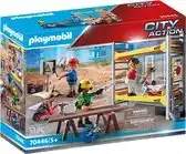 Bol.com PLAYMOBIL City Action Stelling met werklieden - 70446 aanbieding