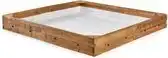 Bol.com WITBOSCH - Zandbak - 210 x 210 x 25 cm - Duurzaam design - Thermowood aanbieding