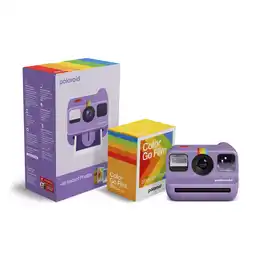 MediaMarkt Polaroid Go Generation 2 + Color Film Bundle (16 Photos) Instant Camera Purple aanbieding