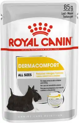 Intratuin Royal Canin natvoer Canine Care Nutrition dermacomfort 85 g 12 stuks aanbieding