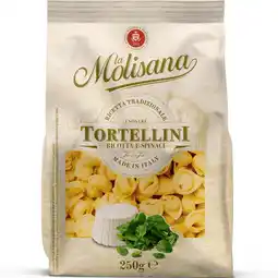 PLUS La Molisana Tortellini ricotta e spinaci aanbieding