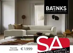Baenks Baenks Bayside aanbieding