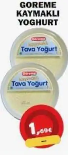 Avantage Supermarkt Goreme kaymakli tava yoghurt aanbieding
