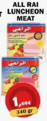 Avantage Supermarkt All Rai luncheon meat aanbieding
