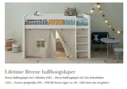 Babypark Lifetime Breeze Halfhoogslaper aanbieding