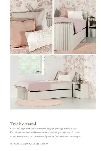 Babypark Europe Baby Track oatmeal aanbieding
