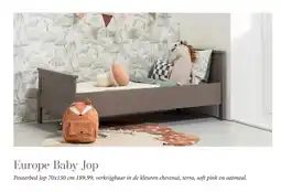 Babypark Europe Baby Jop - Peuterbed Jop aanbieding
