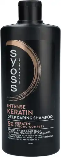 Dirk Syoss Shampoo intense keratin aanbieding