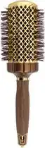 Bol.com Olivia Garden Expert Blowout Shine Wavy Föhnborstel Goud-Bruin aanbieding