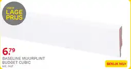 Praxis BaseLine Muurplint Budget Cubic aanbieding