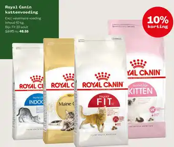 Welkoop Royal Canin kattenvoeding Excl. veterinaire voeding. Inhoud 10 kg. aanbieding