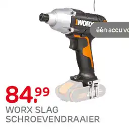 Praxis Worx Slag sSchroevendraaier aanbieding