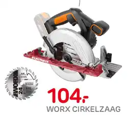 Praxis Worx Cirkelzaag aanbieding