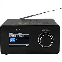 MediaMarkt OK. Ocr 530-b Dab+ Wekkerradio Zwart aanbieding