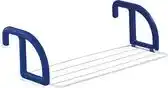 Bol.com Leifheit hangdroogrek Classic 25 - drooglengte 2,5 m drooglengte - wit blauw aanbieding