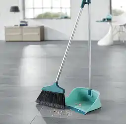 Bol.com Leifheit stoffer en blik met lange steel aanbieding