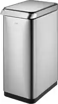 Bol.com EKO - Touch Bar 30 liter - Stainless steel Plastic - mat RVS - Prullenbak aanbieding