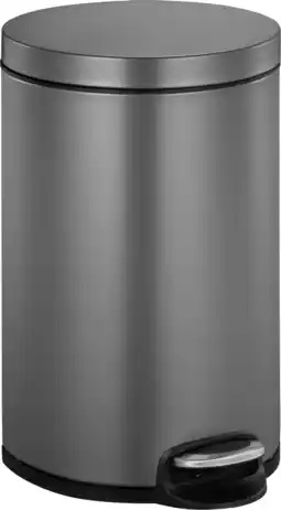 Bol.com EKO - Serene pedaalemmer 12 liter - Steel Plastic - platinum - Prullenbak aanbieding