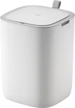 Bol.com EKO - Morandi Smart Sensor Bin 12 liter - Polypropyleen - wit - Prullenbak aanbieding